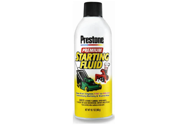 prestone starting fluid