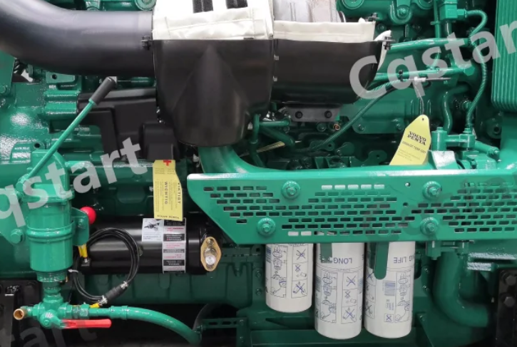 use spring starter to start diesel engine without battery